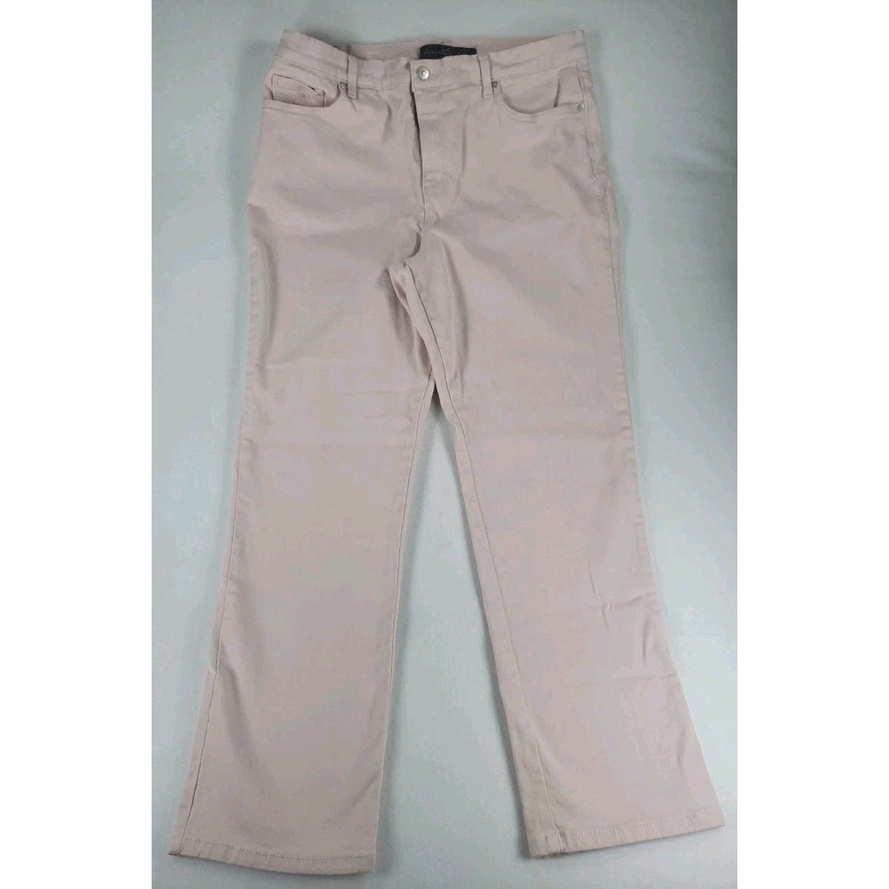 Gloria Vanderbilt Amanda Jeans Pink Classic 16P Petite Stretch Bootcut Pants
